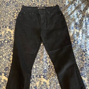 Retired Levi's 505 Straight Leg Women's Jeans, Black